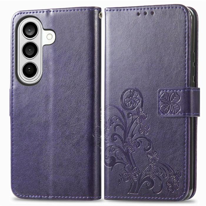 OEM - Plånboksfodral för Samsung Galaxy S26 Plus Konstläder - Lila