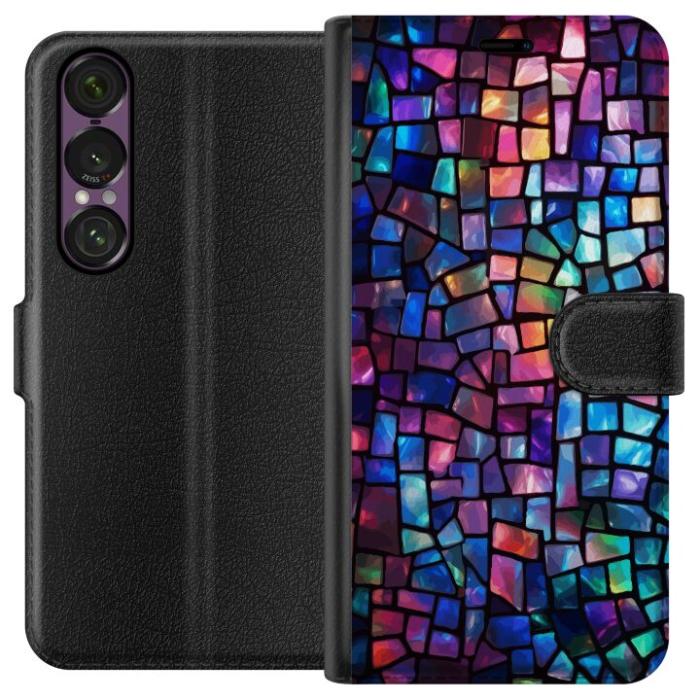 iSecrets - Plånboksfodral till Sony Xperia 1 VII med Disco