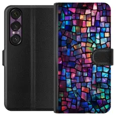 Gustaf - Pl&aring;nboksfodral till Sony Xperia 1 VII med Disco