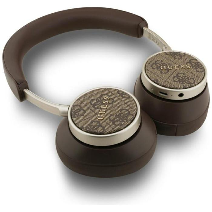 Guess - Guess Over-Ear Hörlurar Bluetooth 4G Classic Logo - Brun