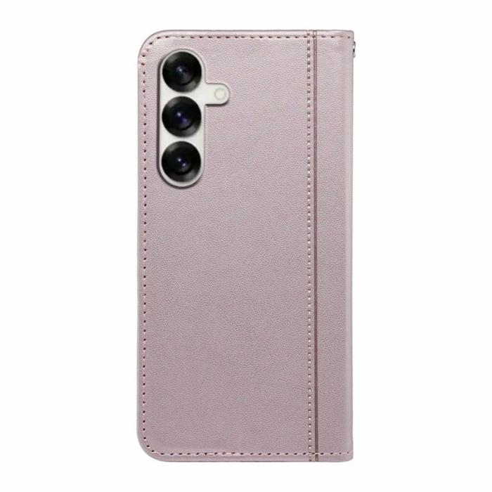 OEM - Plånboksfodral för Samsung Galaxy S26 Magnetiskt Konstläder - Roséguld