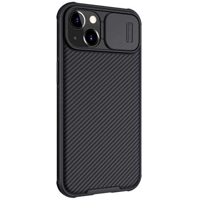 UTGATT1 - Nillkin iPhone 13 Skal MagSafe CamShield Pro Magnetic Armored - Svart