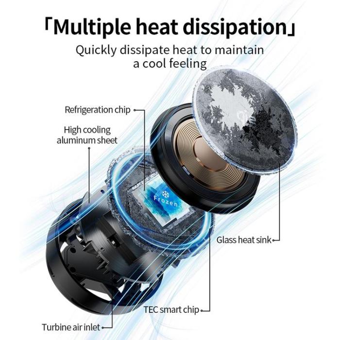 A-One Brand - Qi2.2 Magnetisk Trådlös Laddare 25W iPhone/Apple Watch/AirPods C09PRO - Svart