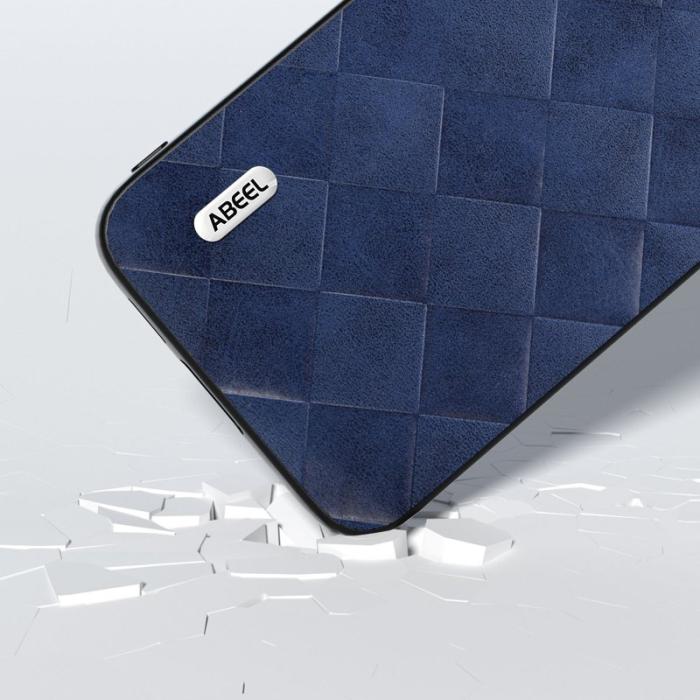 ABEEL - ABEEL Mobilskal till Samsung Galaxy S23 FE Anti-drop PU Läder Blå