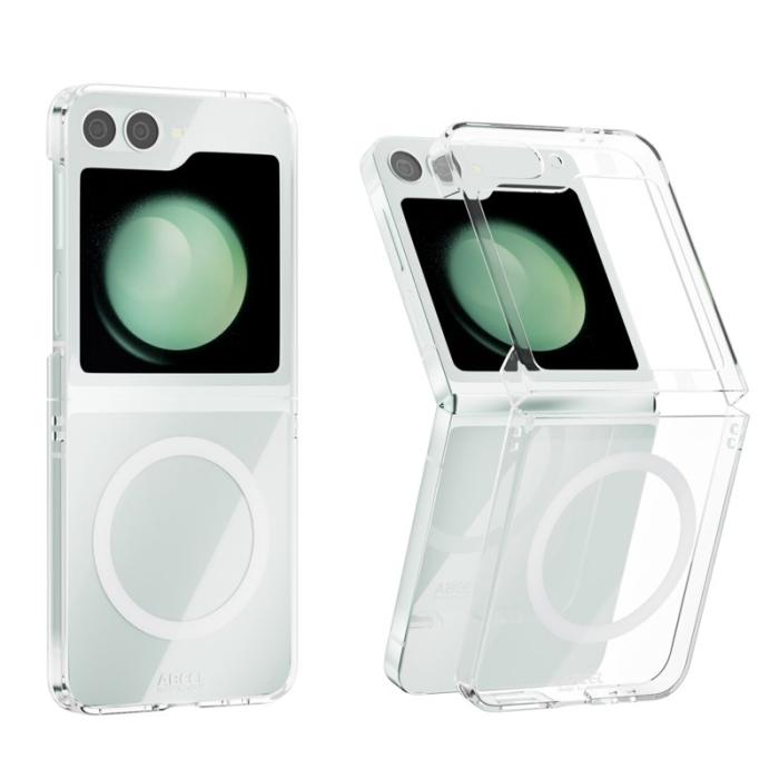 ABEEL - ABEEL Mobilskal till Samsung Galaxy Z Flip5 5G Klar PC Anti Scratch