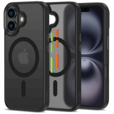 Tech-Protect - Tech-Protect iPhone 16 Mobilskal Magmat XT 3-Set - Matt Svart