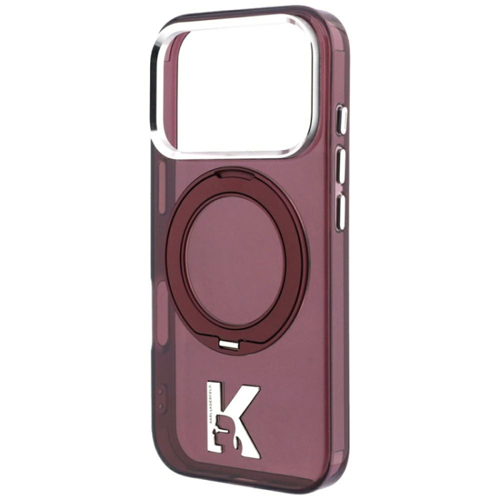 KARL LAGERFELD - Karl Lagerfeld Mobilskal För iPhone 17 Pro/18 Pro Magsafe IML Ringställ