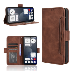 A-One Brand - Nothing Phone (3a) Pro Plånboksfodral Magnetisk Closure - Brun