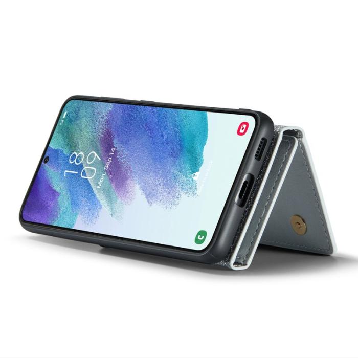 DG.MING - DG.MING M3 Mobilskal till Samsung Galaxy S21 FE 5G Silver
