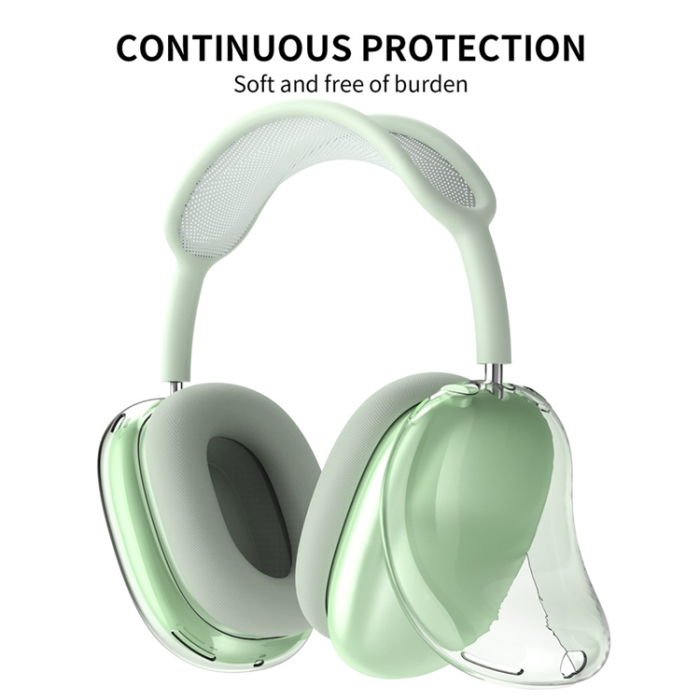 AHASTYLE - AHASTYLE AirPods Max Hörlursskal TPU PT-LC07 - Grön