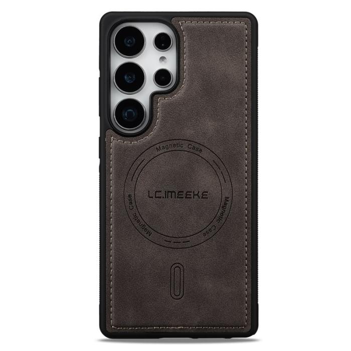 LC.imeeke - LC.IMEEKE L6 Fodral för Samsung Galaxy S25 Ultra - Brun