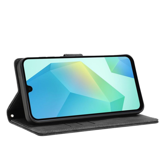 WANLONFENG - WANLONFENG Galaxy A26 Plånboksfodral med 2Pcs Härdat Glas MTL
