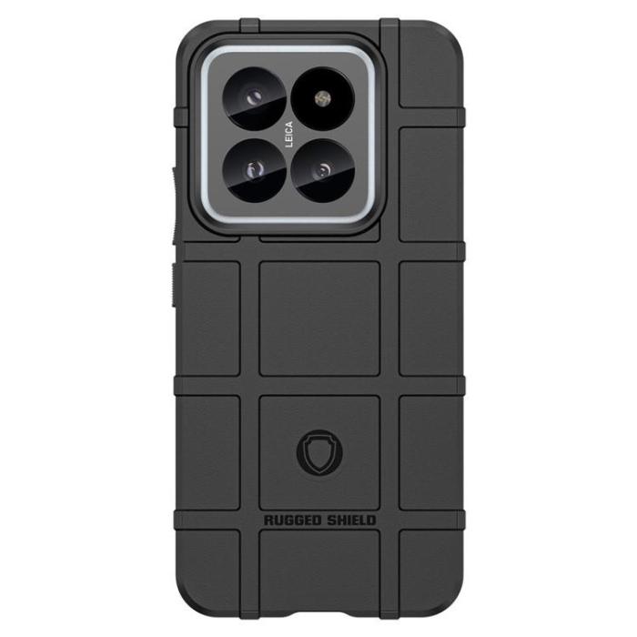 A-One Brand - Xiaomi 14 Pro Mobilskal Square Grid Texture - Svart
