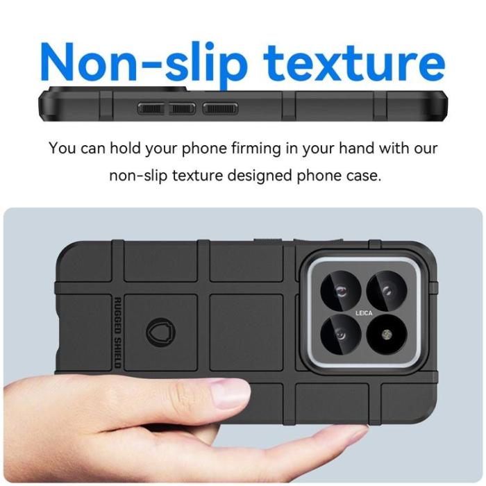 A-One Brand - Xiaomi 14 Pro Mobilskal Square Grid Texture - Svart