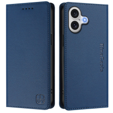 RINACASIS - RINACASIS iPhone 17 Plånboksfodral RC01 RFID - Mörkblå