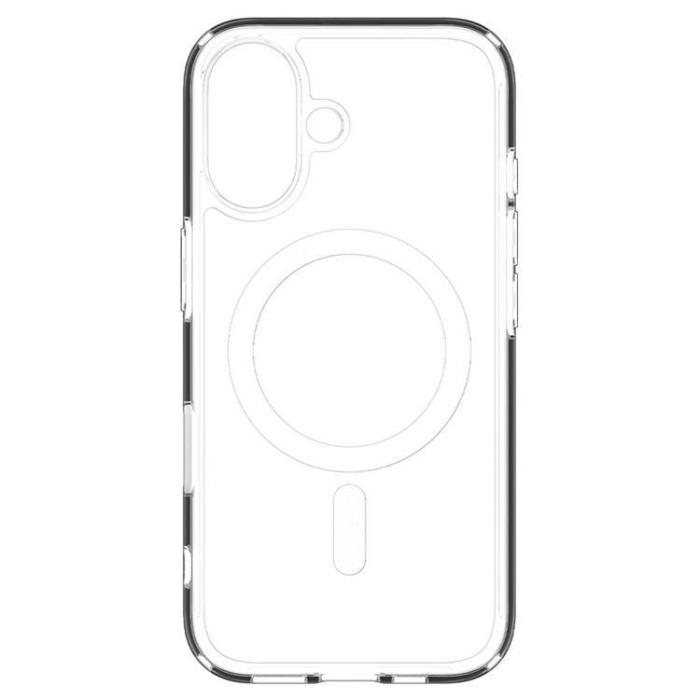 Spigen - Spigen iPhone 16 Mobilskal Magsafe Ultra Hybrid ”T” - Vit