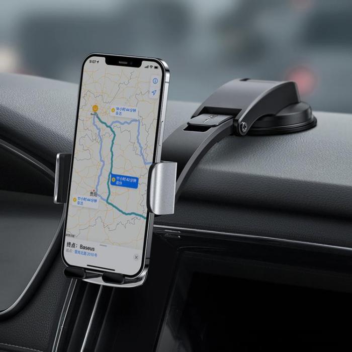 UTGATT1 - Baseus 2in1 Biltelefonhållare - Silver