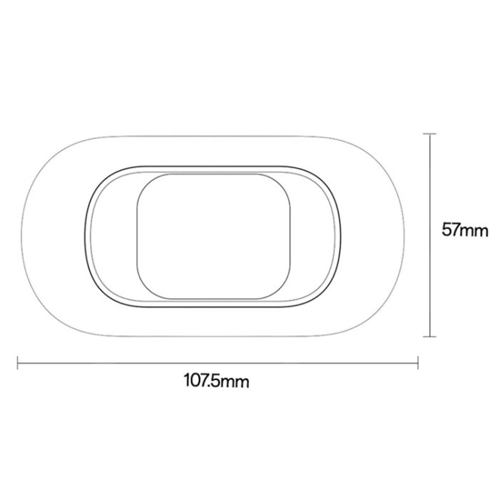 Yesido - YESIDO ENC Trådlösa Hörlurar Bluetooth Open Ear YSP26