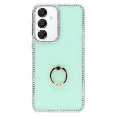 OEM - Samsung Galaxy S26 Plus Skal TPU + PC IMD - Glittrande Ljusgr&ouml;n