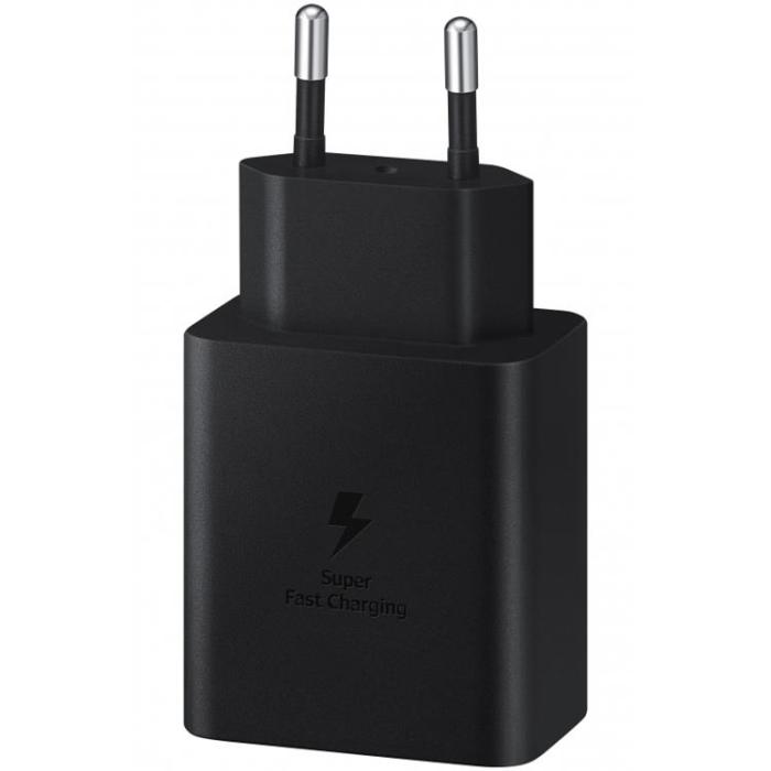 Samsung - Samsung Väggladdare 45W, 4,05A, 1 X USB-C,med USB-C-Kabel - Svart