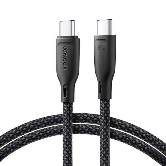 Joyroom iPhone 17 Pro USB-C kabel 60W multi-color svart power delivery laddare kablar premium