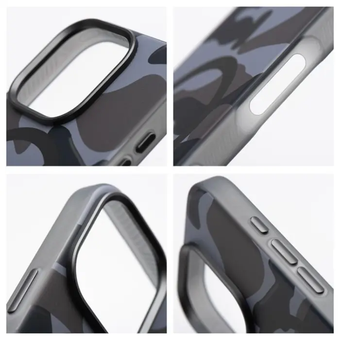 Forcell - Forcell Galaxy S25 Ultra Mobilskal Magsafe Levels - Svart Camo