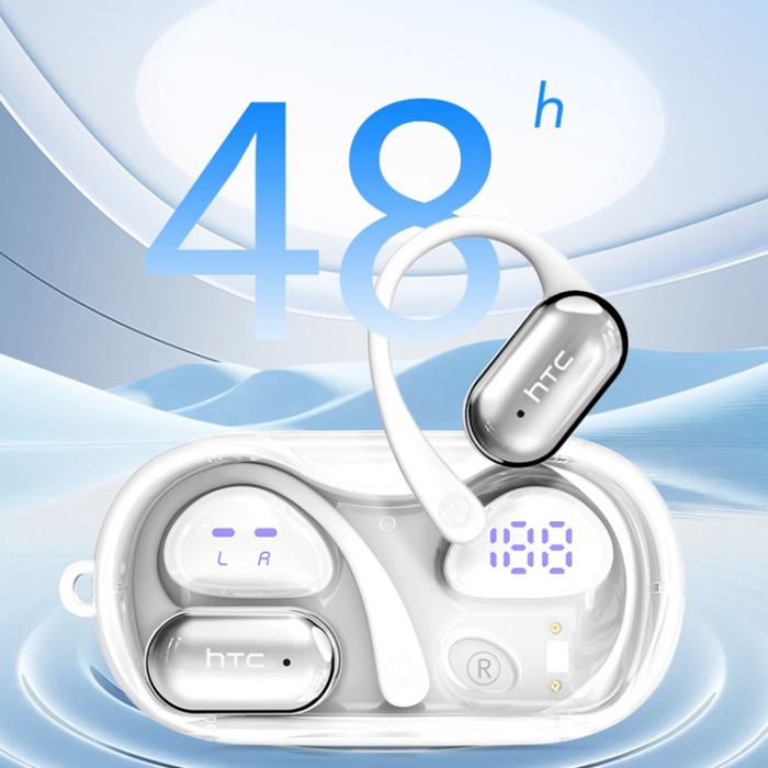 HTC - HTC OWS Trådlösa Bluetooth 6.0 Sports Hörlurar On-Ear NE37