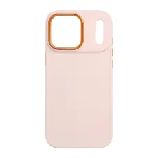 A-One Brand - Mobilskal F&ouml;r iPhone 18 Pro Max/17 Pro Max Frame - Powrder Rosa
