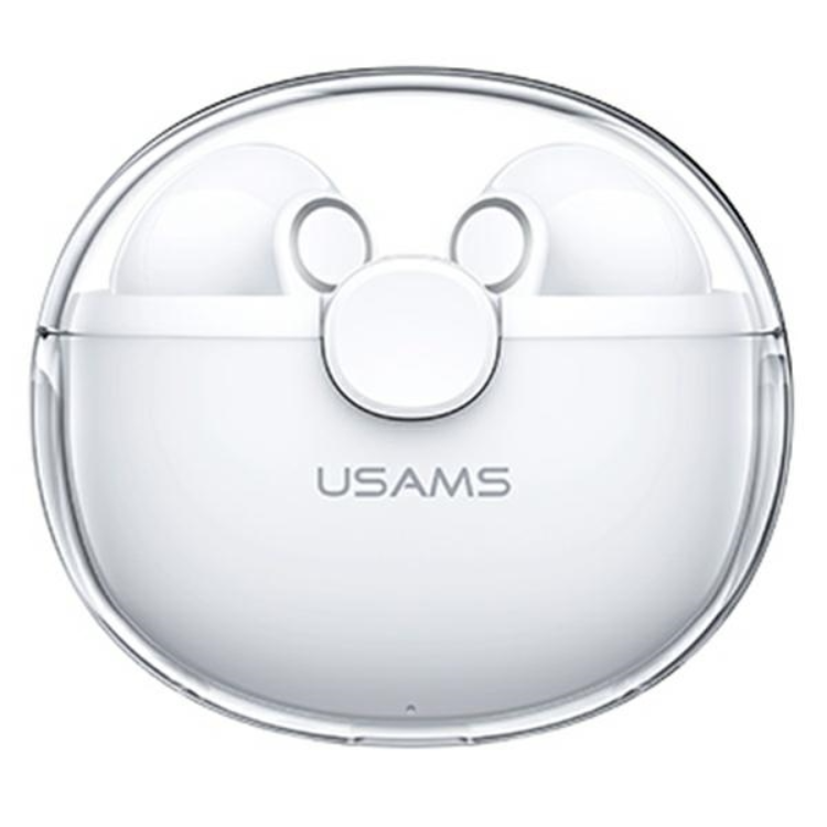 USAMS In-Ear Hörlurar Bluetooth TWS BU Series - Vit | 505771 | AlltMobil