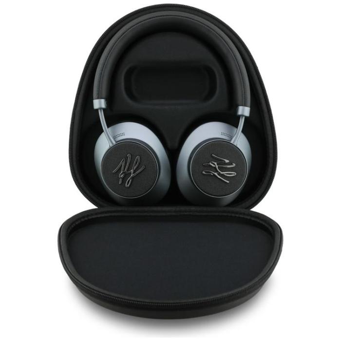 KARL LAGERFELD - Karl Lagerfeld Over-Ear Hörlurar Bluetooth ANC Grained Initials - Svart