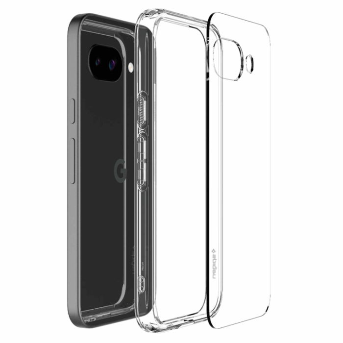 Spigen - Spigen Google Pixel 9a Mobilskal Ultra Hybrid - Crystal Clear