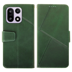 IDEWEI - IDEWEI OnePlus 15 5G Pl&aring;nboksfodral Calf Texture L&auml;der - Gr&ouml;n
