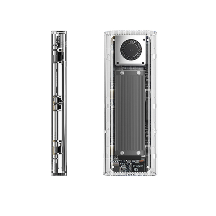 ORICO - Orico Diskenhet M.2 NVME USB-C 3.2 20Gb/s TCM2-G20 - Transparent