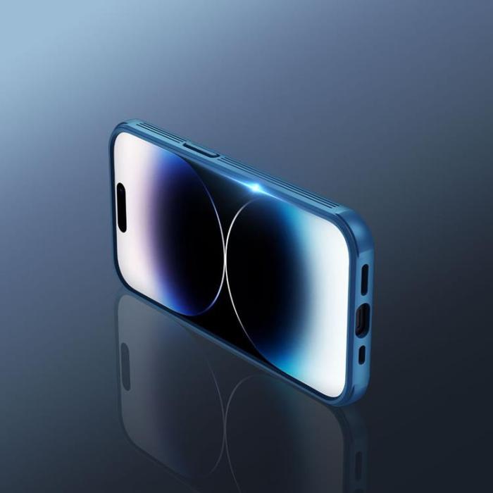 Nillkin - Nillkin iPhone 14 Pro Max Skal CamShield Pro (PC Och TPU) - Blå