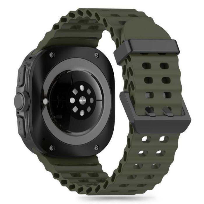 Tech-Protect - Tech-Protect Galaxy Watch Ultra (47mm) Armband Icon Pro - Hunter Grön