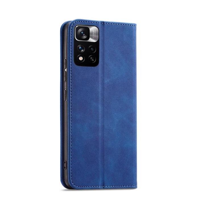 OEM - Xiaomi Redmi Note 11 Pro 4G/5G Plånboksfodral Magnet Fancy - Blå