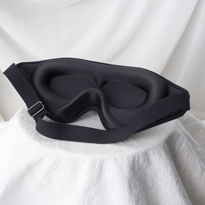 A-One Brand - Bekväm 3D Sovmask/Ögonmask - Svart