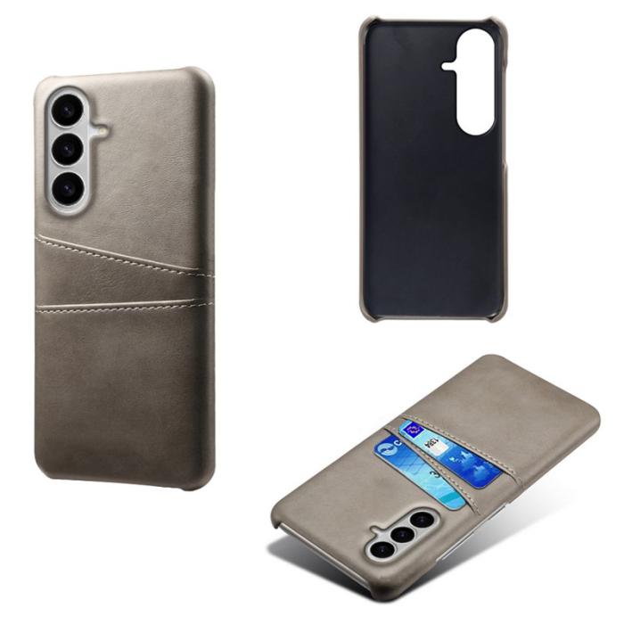OEM - Mobilskal till Samsung Galaxy S26 / S26 Pro PU Läder + Hård PC - Grå