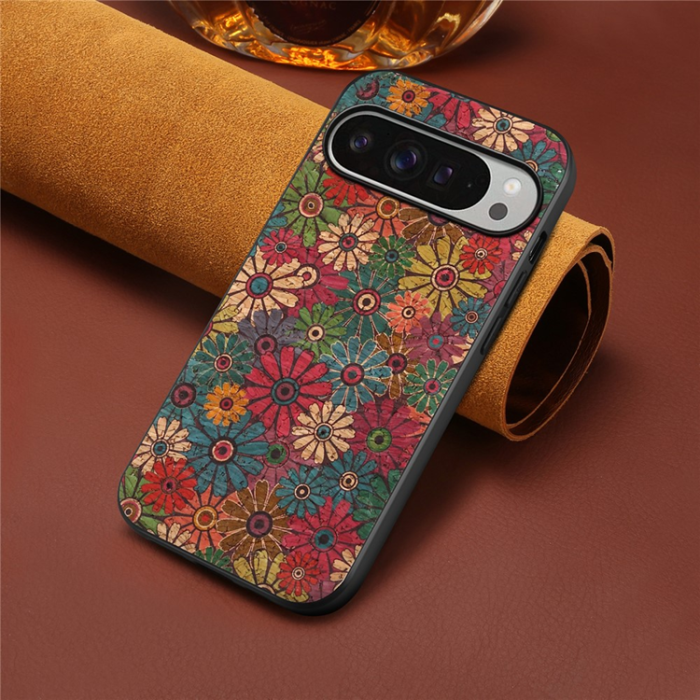 A-One Brand - Google Pixel 10 Pro XL Mobilskal Flower Print - Vår/Grön