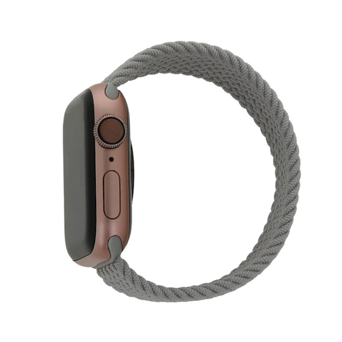 Devia - Devia Apple Watch (38/40/41mm) Armband Elastic XS - ljusgrå