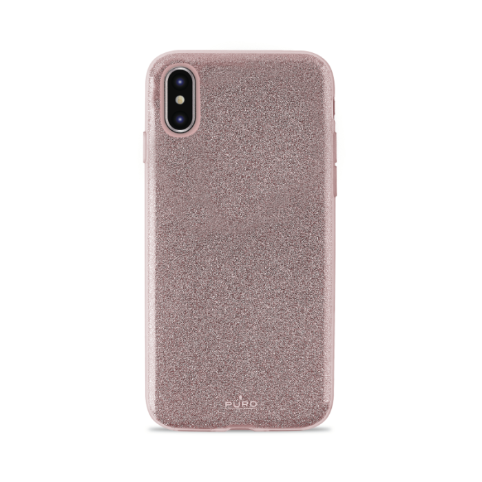 UTGATT5 - Puro - Shine Cover till iPhone XR - Rosaguld