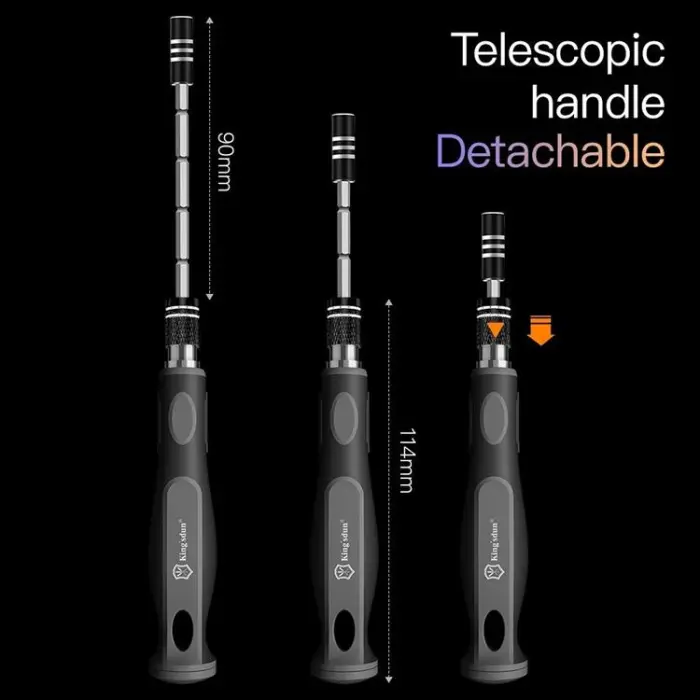 UF-TOOLS - UF-TOOLS - 32-i-1 Bits Precisionsskruvmejsel med Utbytbara