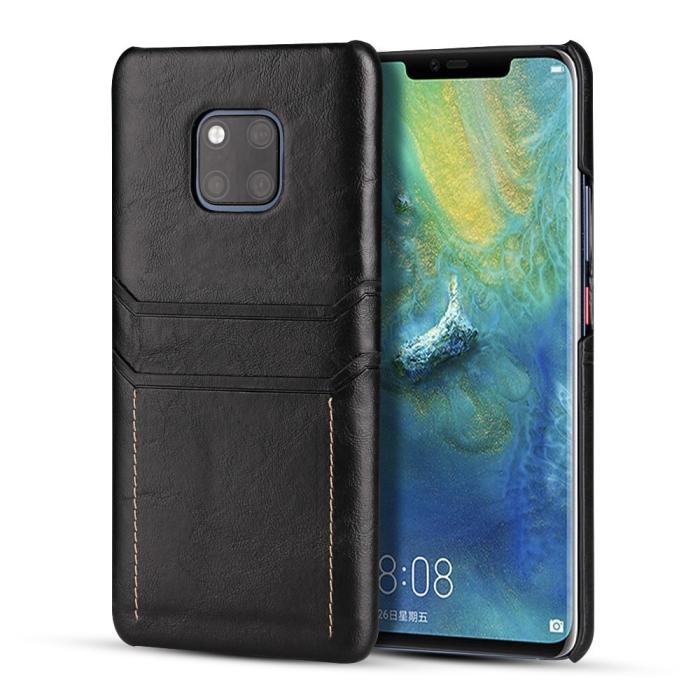 UTGATT4 - Skal med kortplatser till Huawei Mate 20 Pro - Svart