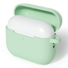 A-One Brand - AirPods Pro 3 Skal Med Carabiner Silikon - Matchagrön