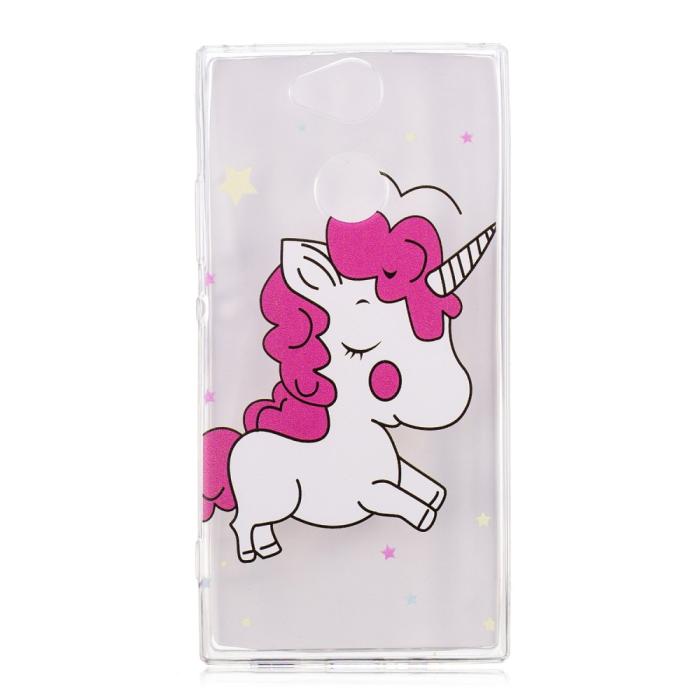 UTGATT4 - TPU Mobilskal till Sony Xperia XA2 - Unicorn
