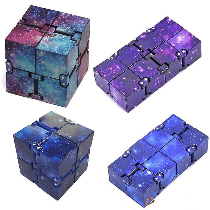 UTGATT5 - Sensory Fidget Infinity Cube Antistress - Galaxy