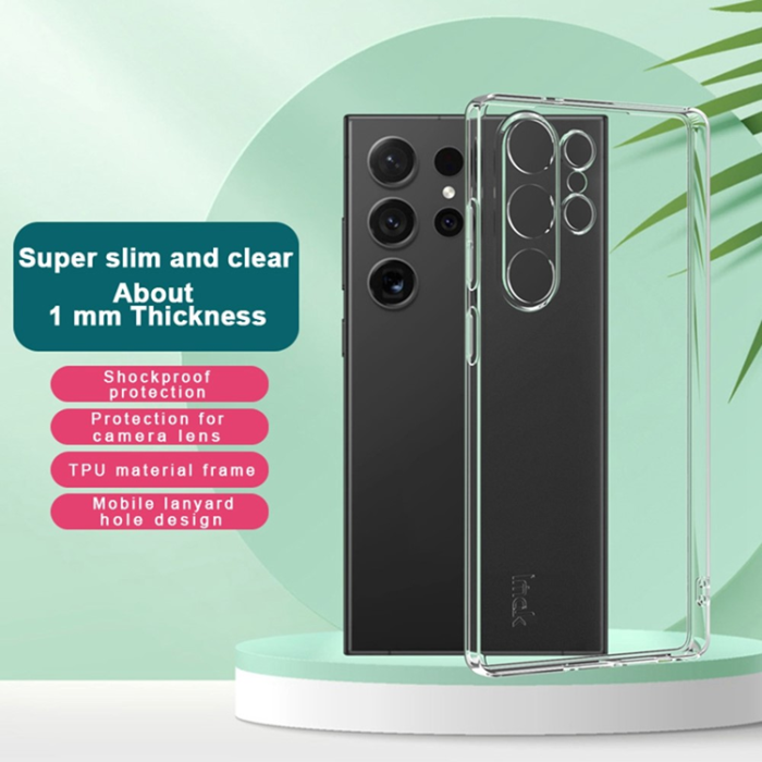 Imak - IMAK Galaxy S25 Ultra Mobilskal UX-5 Series Shockproof - Clear