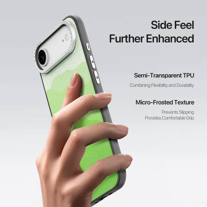 Dux Ducis - DUX DUCIS iPhone Air Mobiskal MagSafe UV Pattern Moro - Grön