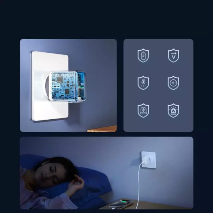Joyroom - Joyroom Nätverksladdare PD 20W USB-C - Vit