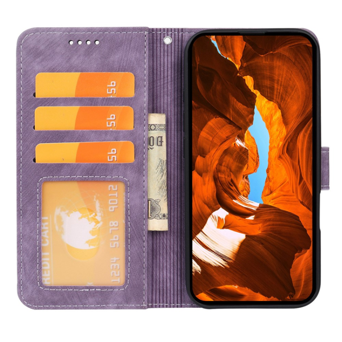 A-One Brand - OnePlus 15 Plånboksfodral Strong Striped Läder